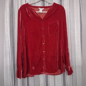 Sundance Velvet Blouse